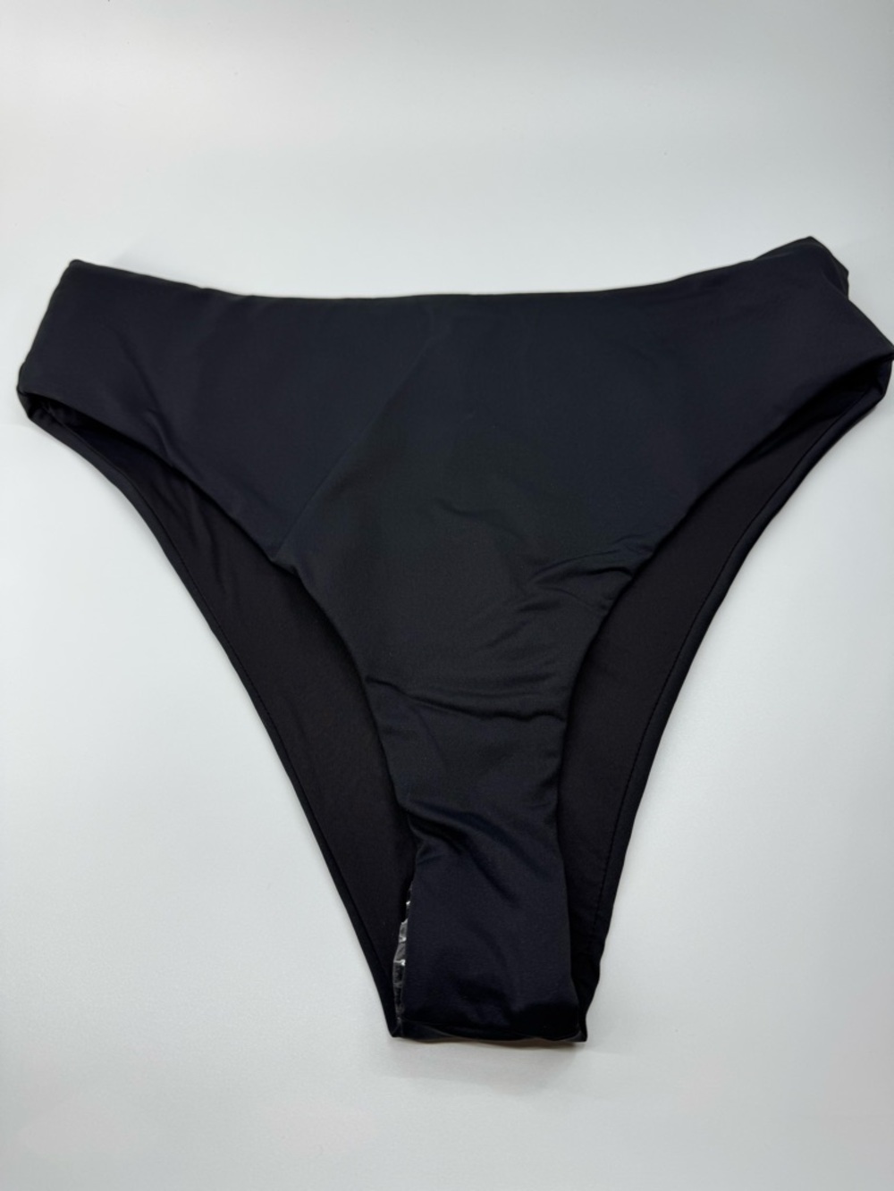 Skims Recycled Swim Mid Waist Bottom Onyx XL NWT